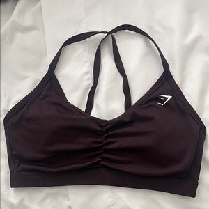 Plum Colored Gymshark Sports Bra